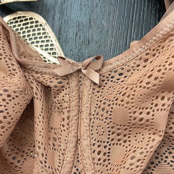 NWOT Glamorise Women's Plus Size Lace Comfort Wonderwire Bra Underwire 46G - Picture 6 of 8